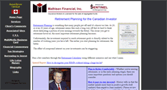 Desktop Screenshot of mathisen.ca